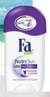 FA tuhý deodorant 50ml NutriSkin Invisible Control